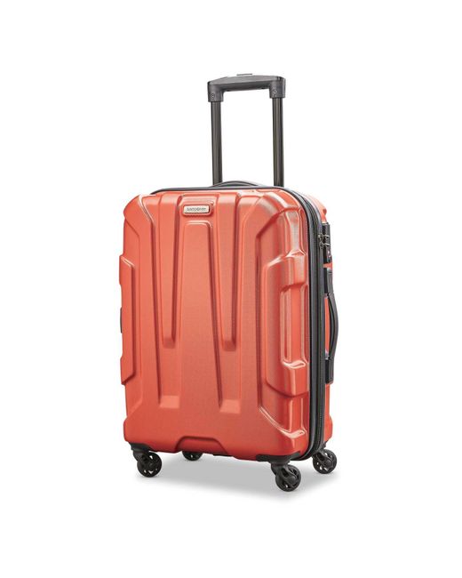 Samsonite Red Centric Hardside Expandable Luggage With Spinner Wheels