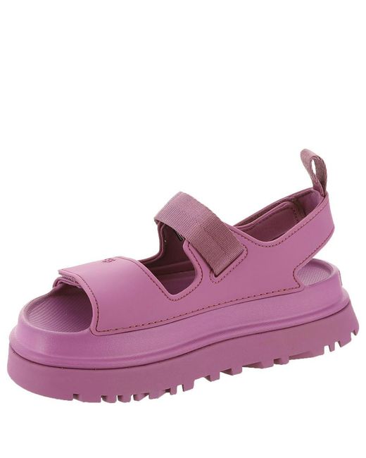Ugg Purple Goldenglow Flat Sandal