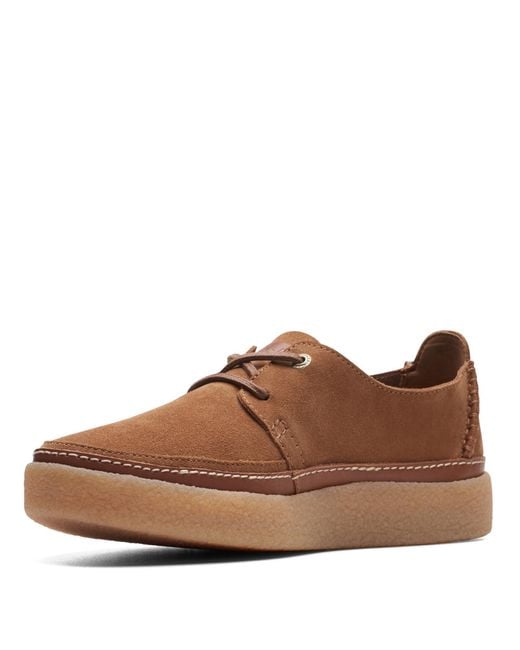 Clarks Brown Oakpark Lace Oxford for men