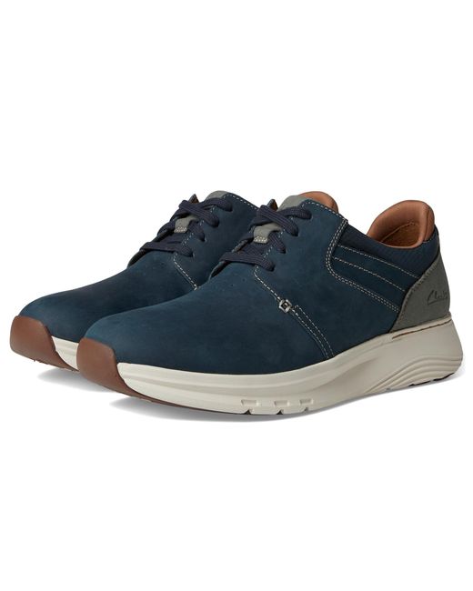Clarks Blue Motion Trek Plain Toe Lace-Up Boots 11.5 D for men