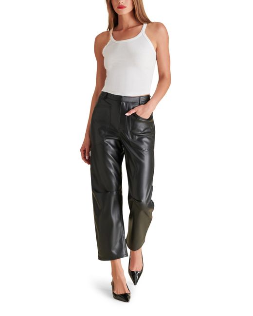 Steve Madden Black Apparel Haniel Pant