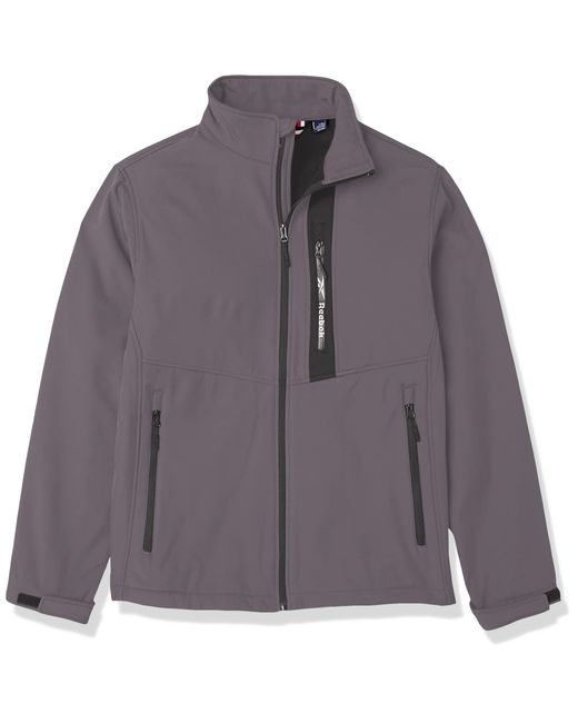 Reebok Lightweight Softshell Transition Jacket in Gray for Men | Lyst