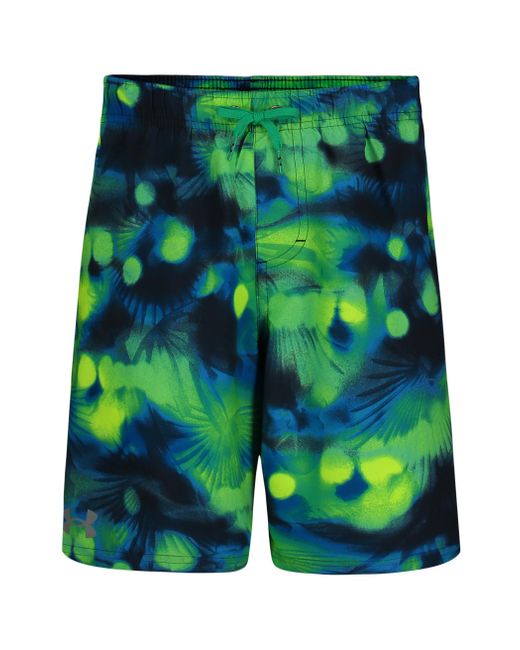 Under Armour Green Ua Tropical Flare Volley for men