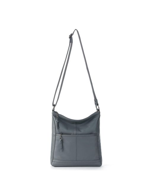 The Sak Iris Crossbody In Leather in Gray Lyst