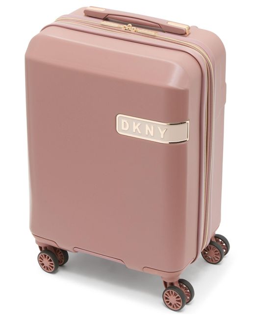 DKNY Pink Spinner Hardside Carryon Luggage