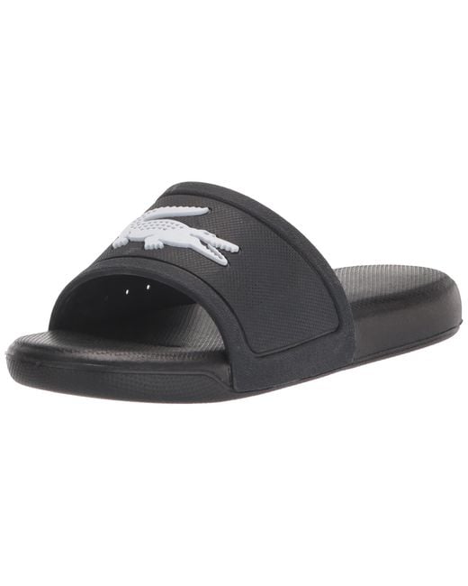 Lacoste Black L.30 Slide Sandal