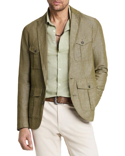 John Varvatos Green Olaf Jacket for men