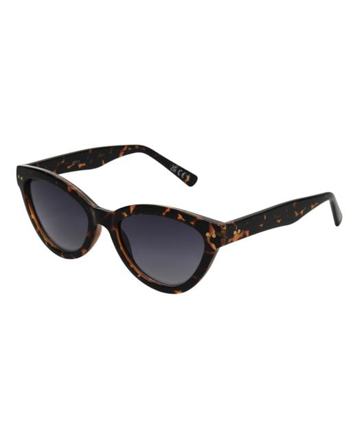 Frye Black Full Rim Cateye Sunglasses