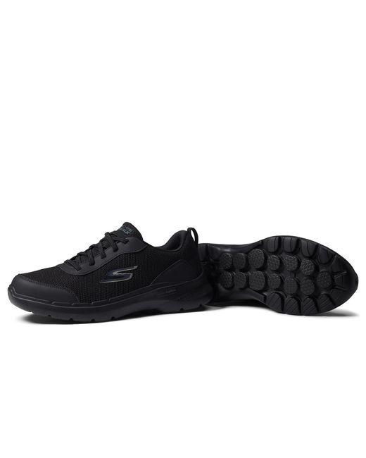 Skechers Black Gowalk 6-athletic Workout Walking Shoes With Air Cooled Foam Sneakers for men