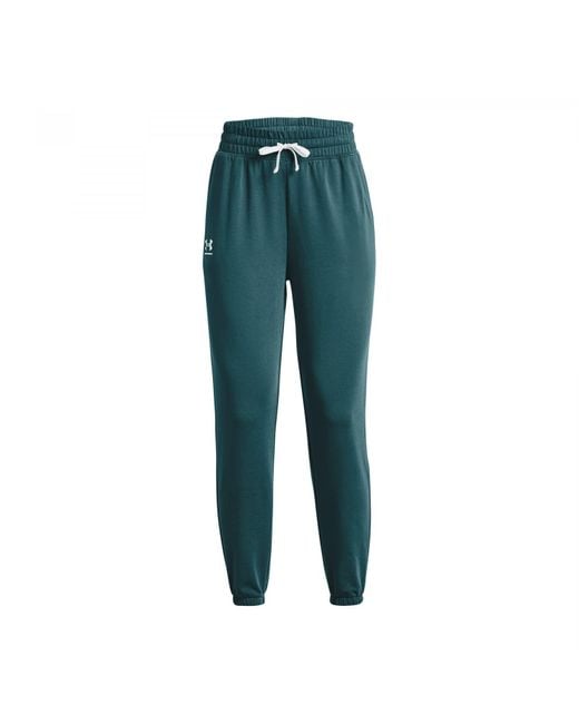 Under Armour Green S Rival Terry Jogger,