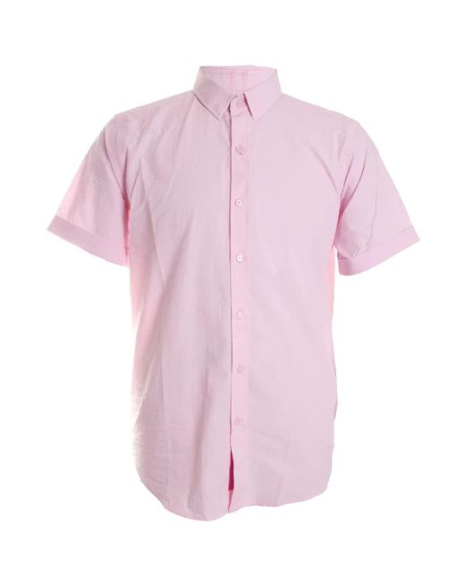 Robert Graham Pink Andrews Short-sleeve Woven Shirt for men