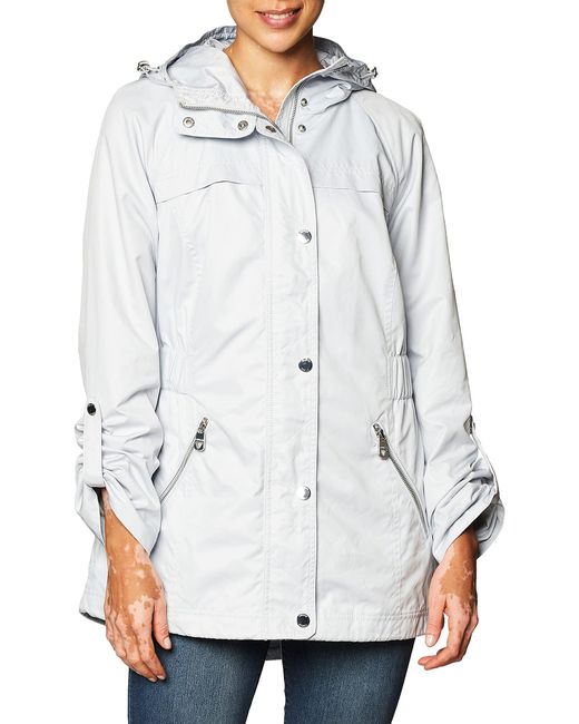 Guess raincoat with clearance hood