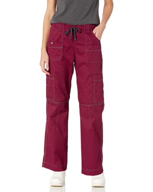Dickies Genflex Cargo Scrubs Pant in Red Lyst