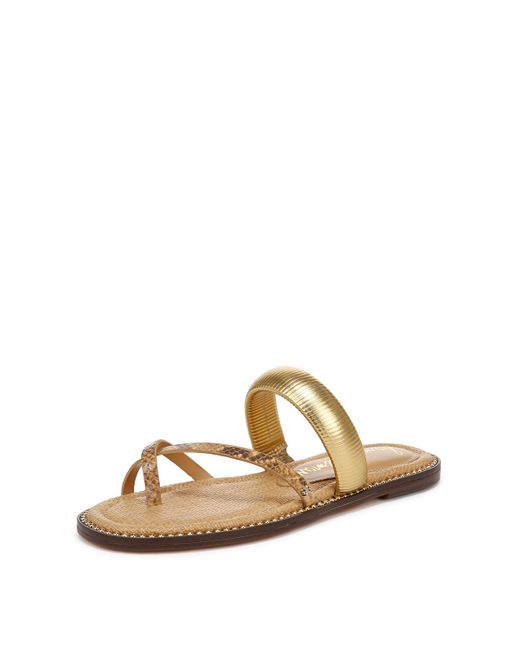 Sam Edelman Natural Tillie Flat Sandal