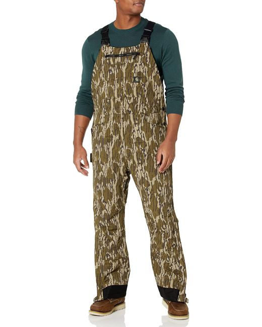 Carhartt Multicolor S Super Duxtm Relaxed Fit Insulated Camo Bibs Overalls for men