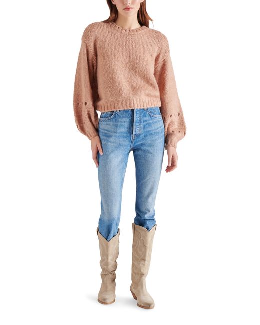 Steve Madden Blue Apparel Lucie Sweater