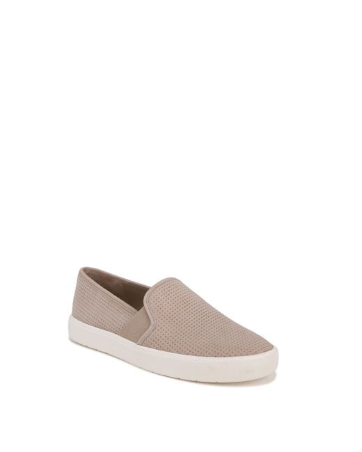 Vince Natural Blair Slip On Sneaker Taupe Clay 5 M