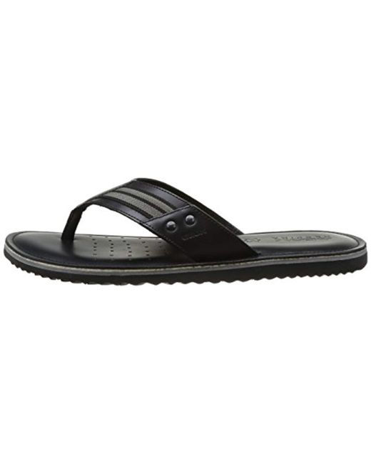 Geox U Artie 6 Flip-flop in Black for Men - Lyst