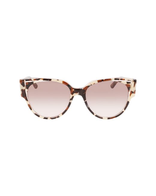 Karl Lagerfeld Kl6068s Cat Eye Sunglasses in Tortoise/Crystal (Brown ...