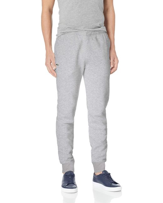 lacoste sweatpants grey