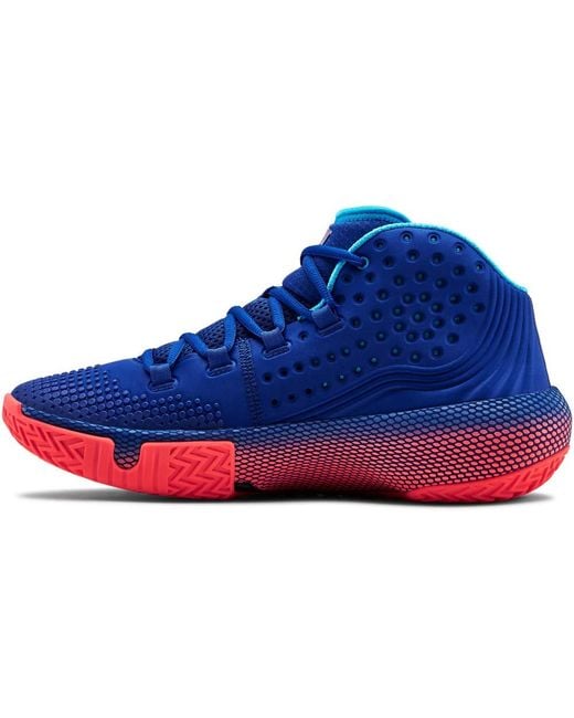 Under Armour Blue Ua Hovr Havoc 2 Basketball Shoes for men