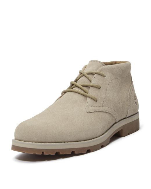 Timberland Natural Britton Square Mid Lace-up Fashion Boot for men