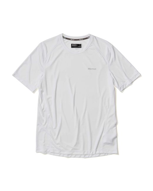 Marmot White Windridge Ss T-shirt