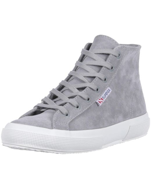 superga suede perforated sneakers