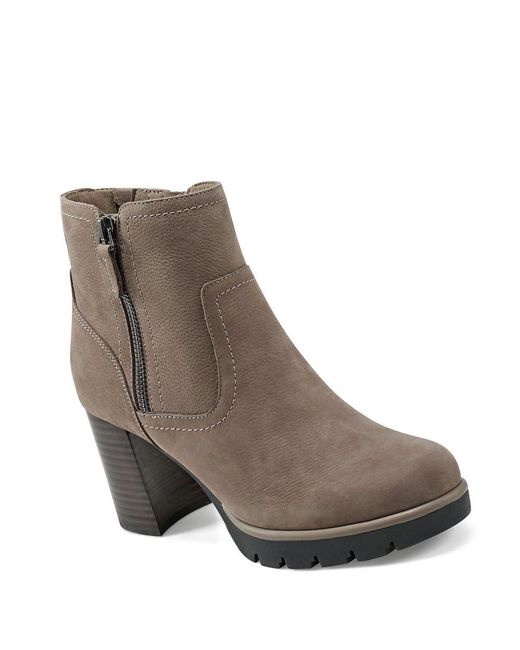 Easy Spirit Brown Camber Ankle Boot