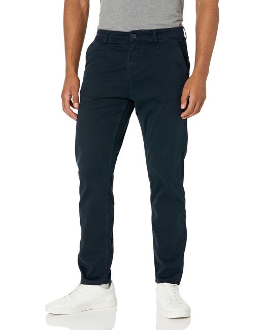 Emporio Armani Blue A | X Armani Exchange Side Pocket Chino Trousers for men