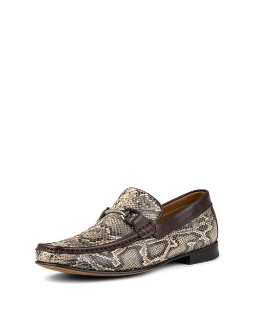 Donald J Pliner Brown Donald Pliner Dannie Loafer for men
