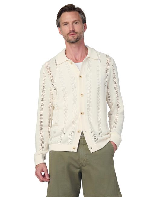 Joe's Jeans Natural Jeans Summer Crochet Cardigan for men