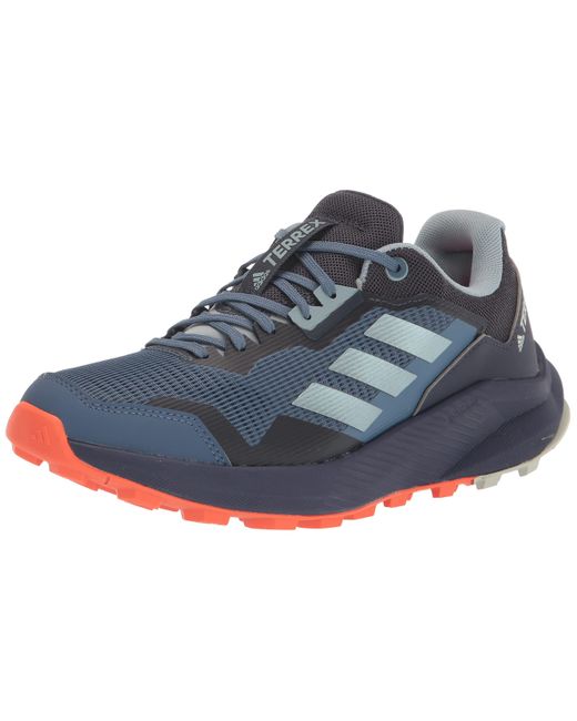adidas Synthetic Terrex Trailrider Trail Running Shoe in Blue for Men | Lyst
