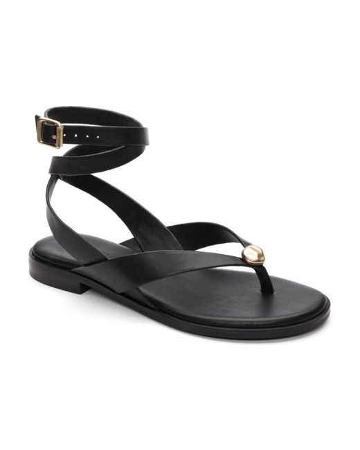 Sanctuary Black Style Flat Sandal