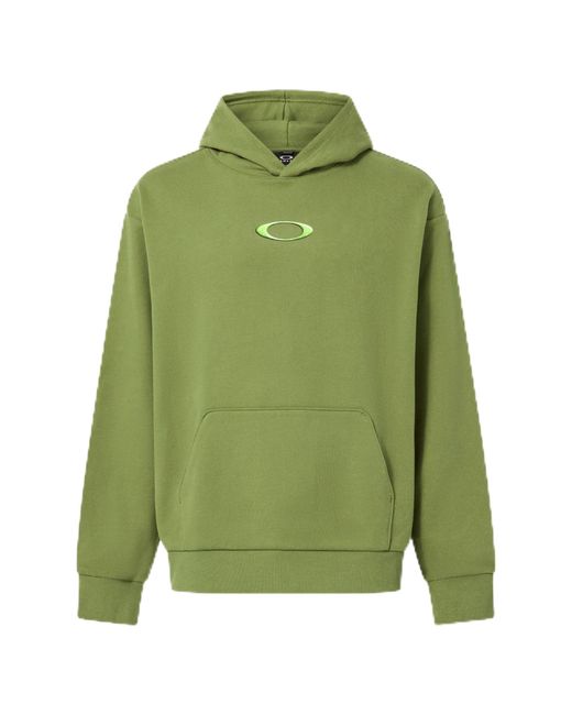 Oakley Green Metal Pullover Hoodie Sweatshirt for men