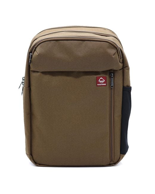 Wolverine Green 30l Transit Backpack-for Your Outdoor Adventures With Large Capacity And 17" Laptop Sleeve