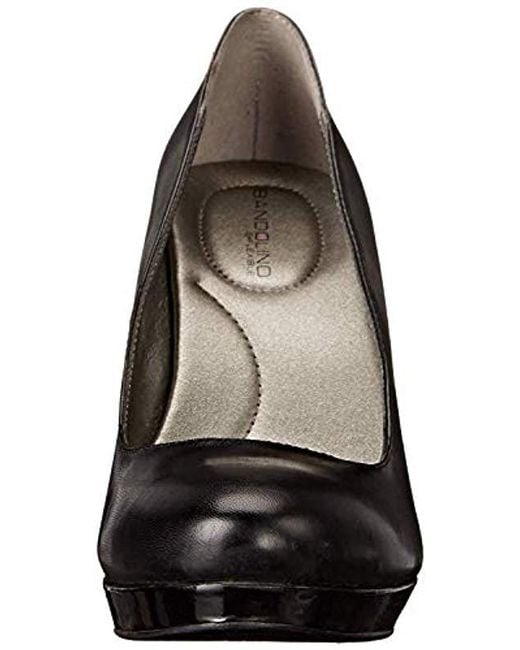 Bandolino Berta Platform Pump in Black Lyst