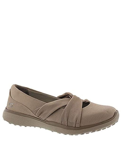 Skechers knot concerned slip cheap on