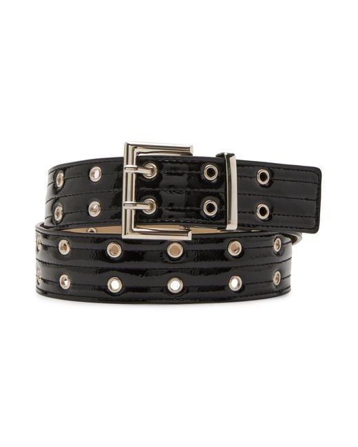 Steve Madden Black Greya Belt