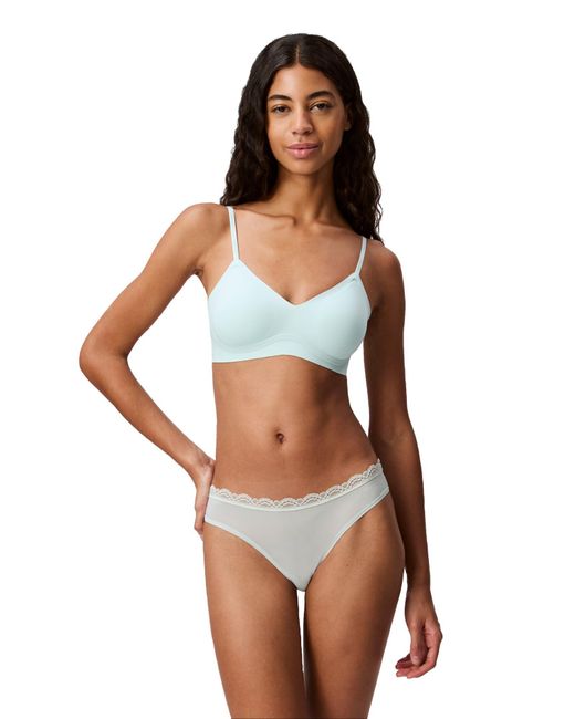 Calvin Klein Brown Invisibles Gel Wire Lightly Lined Bralette
