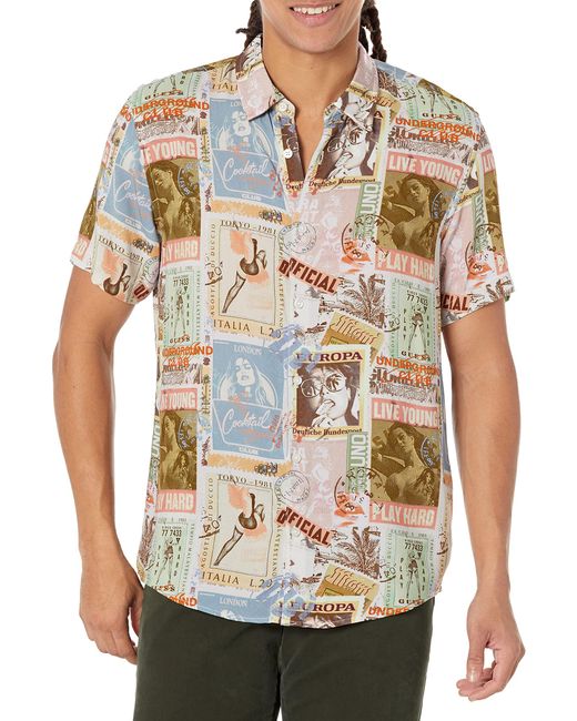 Guess Gray Eco Global Shirt for men