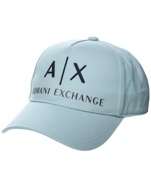 Emporio Armani Blue A | X Armani Exchange Corporate Logo Baseball Hat for men