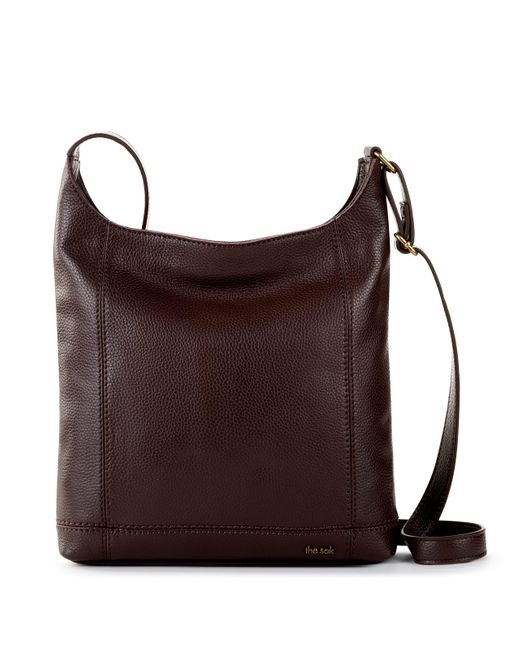 The Sak S De Young Crossbody In Leather in Brown | Lyst