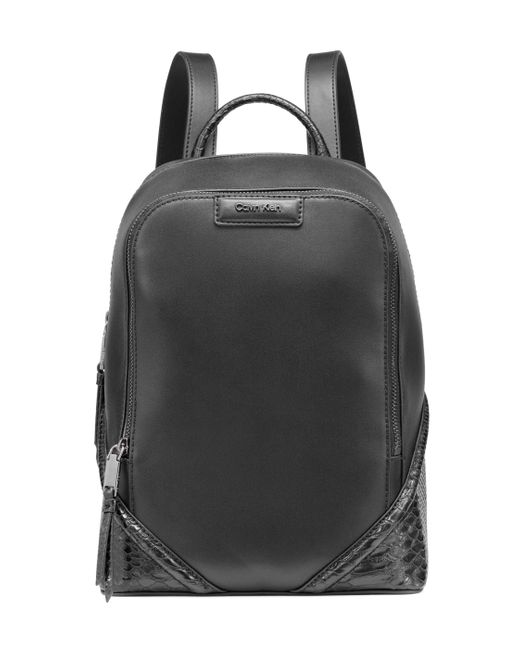 Calvin Klein Black Iver Organizational Backpack
