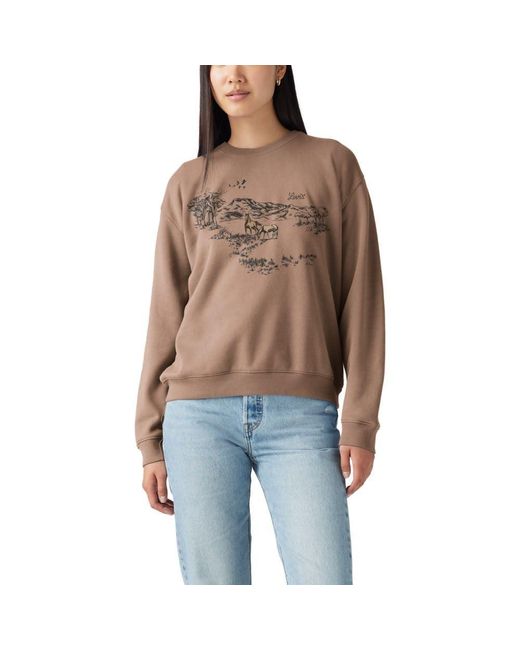 Levi's Brown Graphic Everyday