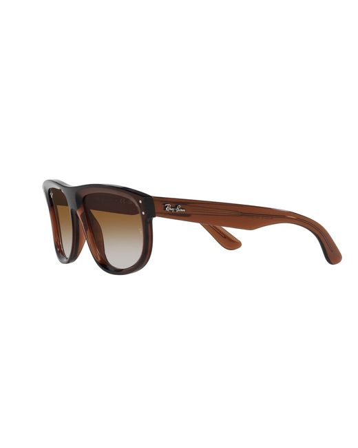Occhiali da Sole BOYFRIEND REVERSE R0501S Transparent Brown/Brown Shaded 56/18/145 unisex di Ray-Ban in Black