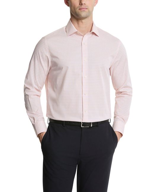 Tommy Hilfiger White Dress Shirt Regular Fit Essentials for men