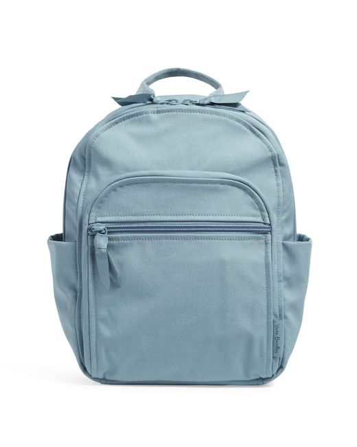 Vera Bradley Blue Cotton Small Backpack