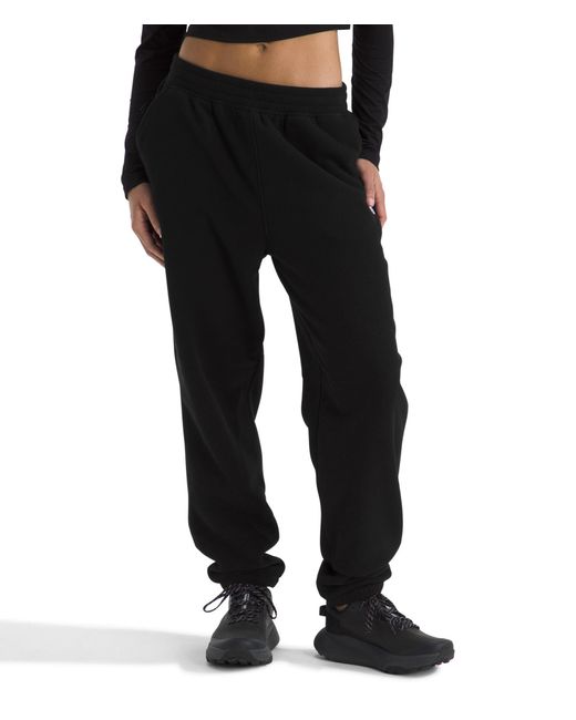 The North Face Black Glacier Fleece Pant | Adjustable Drawcord