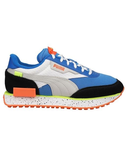 PUMA Blue Future Rider Galaxy2 Jr Sneaker